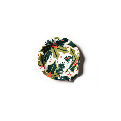 Balsam And Berry Holly Ruffle Spoon Rest