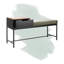 Banc de rangement rembourré en similicuir Boylston-1323452386