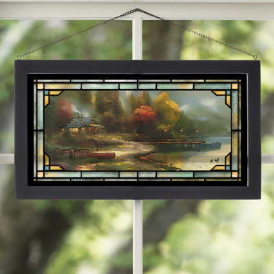 Plants & Flowers Window Panel