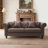 Fynlie 3-Piece Tufted Faux Leather Chesterfield Sofa Couch Accent Chair Living Room Furniture Set-549114304