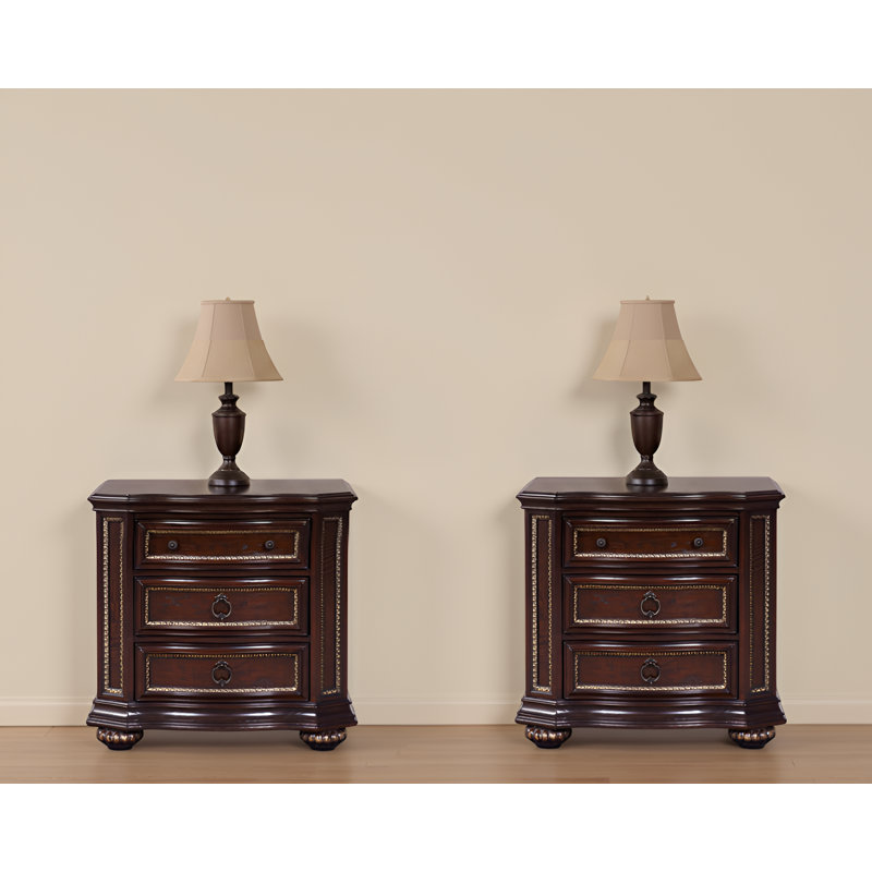 Ensemble de 2 tables de chevet Rexx
