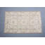 Tapis beige rétro vintage idéal pour les chambres à coucher et les dortoirs avec un design moderne