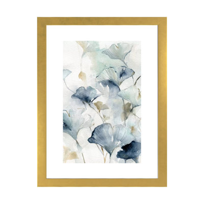 «Indigo Gingko II» par Carol Robinson - reproduction d'art