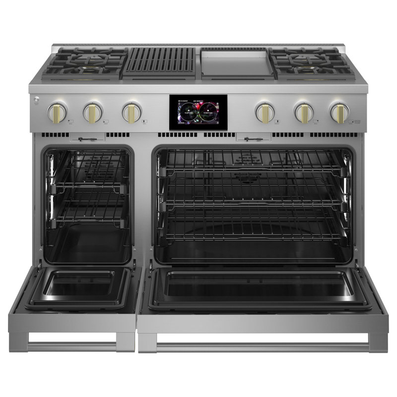 Monogram 48" Dual-Fuel Range with Griddle and Grill