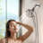 7-Spray Handheld Shower Head with One-Button Detachable Shower Head and Built-in Filter Brushed Nickel-124477913