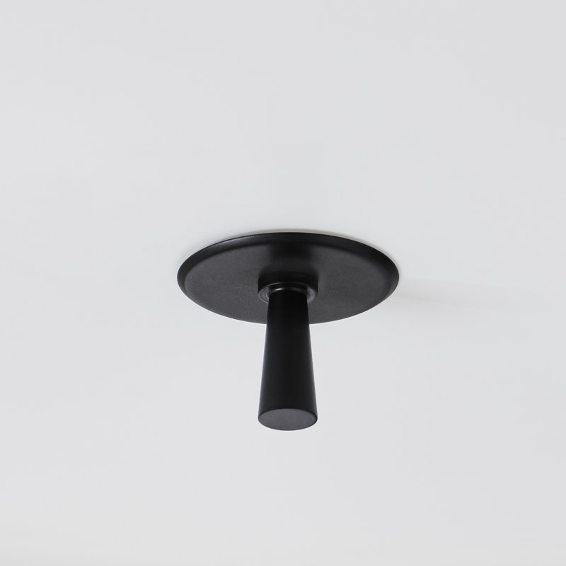 Cordtlandt 3 - Light Semi Flush Mount, Aged Iron, 9.5" H x 19" W x 19" D