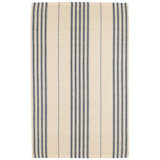 Tapis bleu en coton tissé à la main Conway