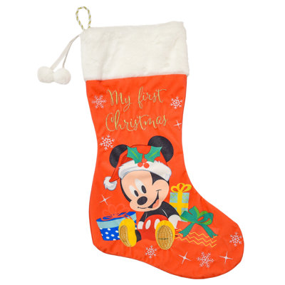 Mickey Mouse My First Christmas Stocking