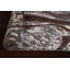 Tapis de couloir unique noué à la main 3 pi x 12 pi 3 po nouvel âge en brun / gris / blanc