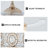 42" Gamlet Rose Gold Crytal Ceiling Fan with Remote Control Kit