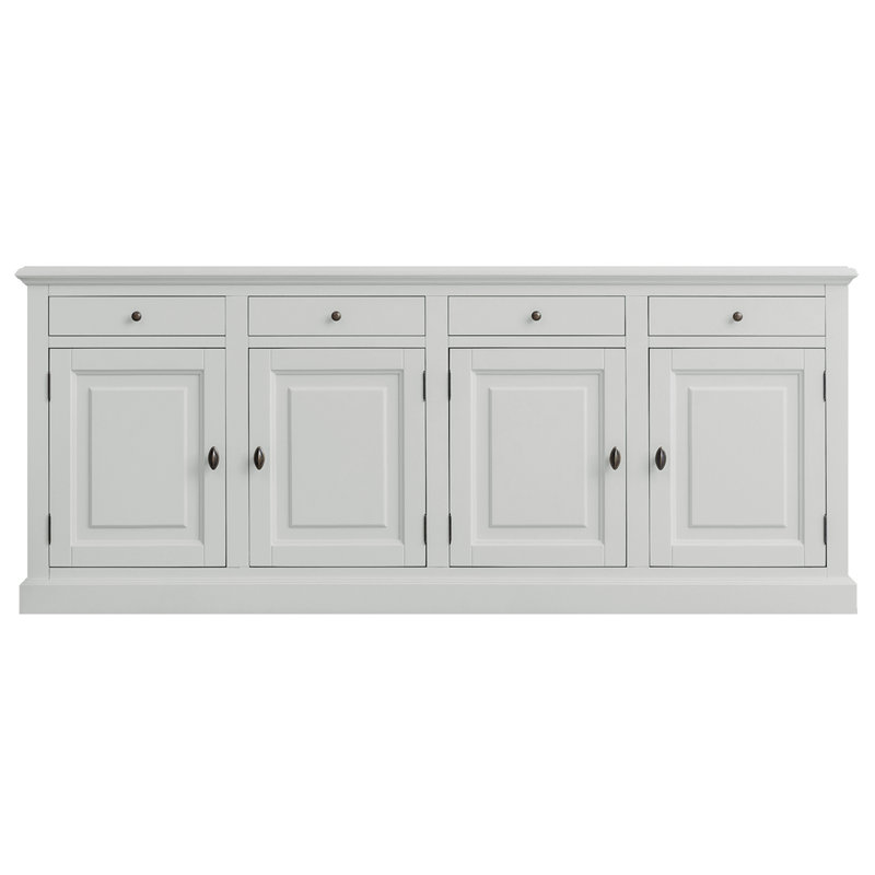 Chapne 230cm Sideboard, Light Gray