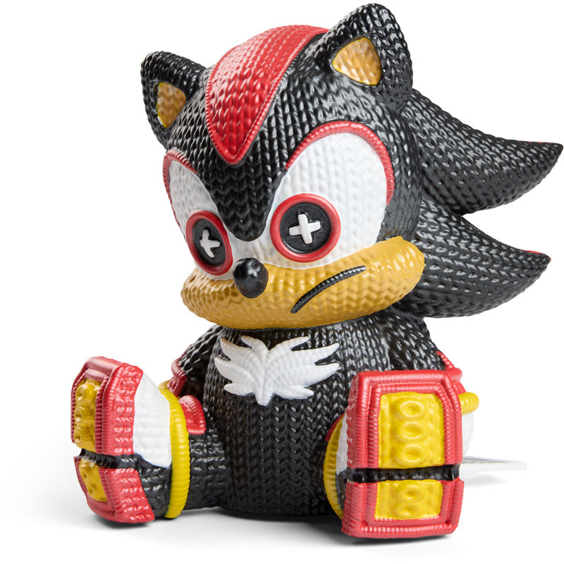 Handmade by Robots - Sonic the Hedgehog - Shadow #301 (Metallic), 5.1" H x 5.5" W x 6.1" D