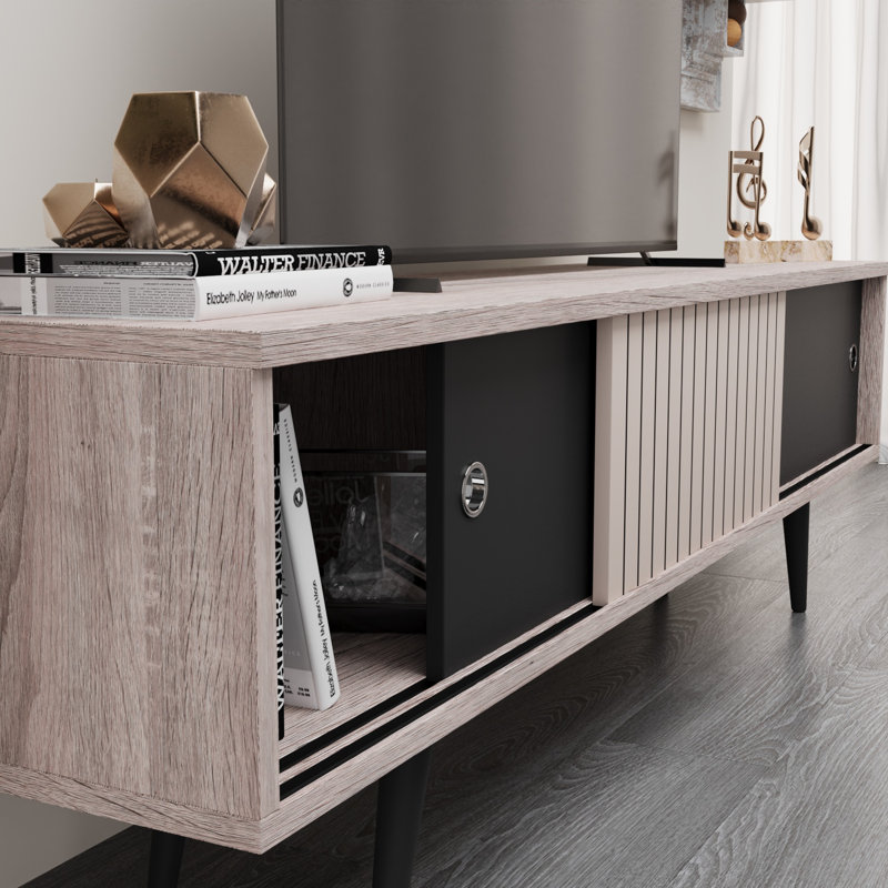 Ishai TV Stand for TVs up to 70", Cordoba/Black