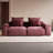 Tofu block straight fabric sofa modern and simple-104068926-104068929