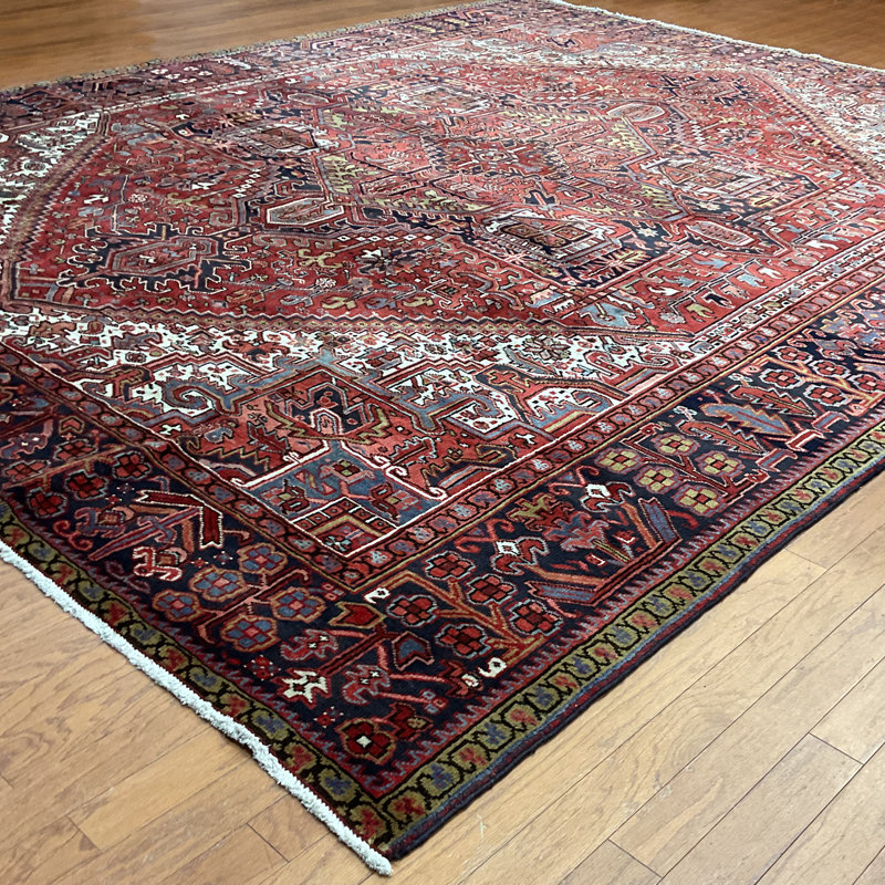 Tapis rectangulaire en laine