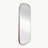 Aleshea Metal Oval Wall Mirror