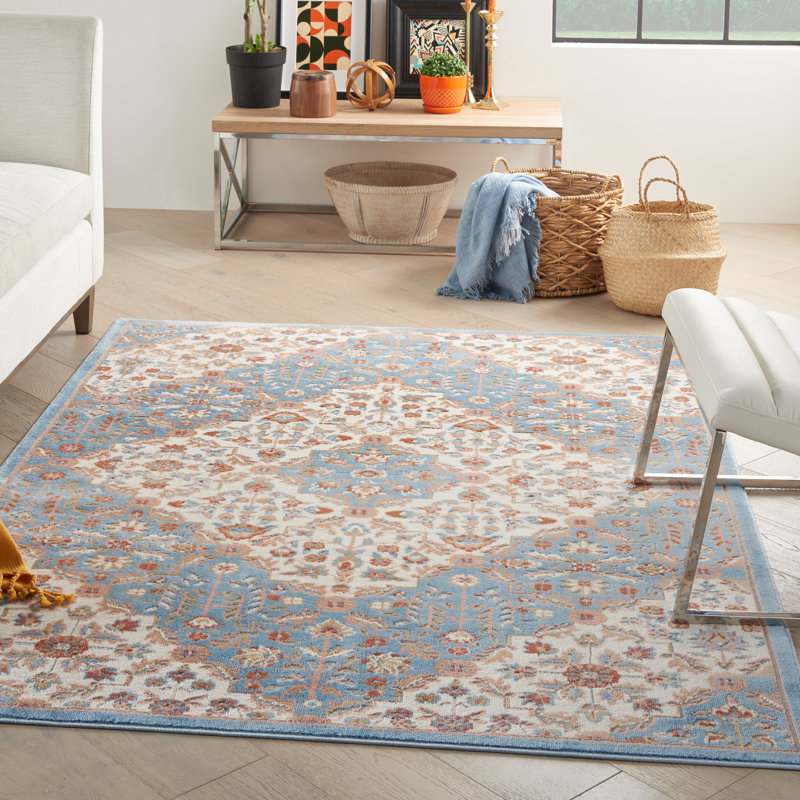 Berngerus Oriental Indoor Rug, Rectangle 7'10" x 9'10"