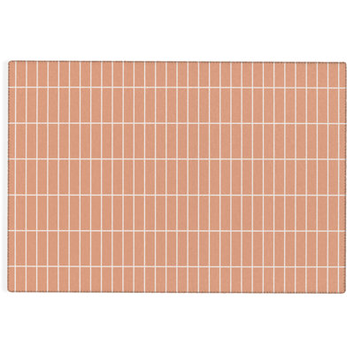 Tapis rectangulaire Keyla avec envers antidérapant