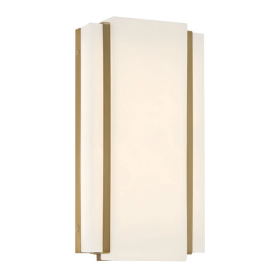 Mercer41 Tanzac Soft Brass Led Led Light Wall Mount