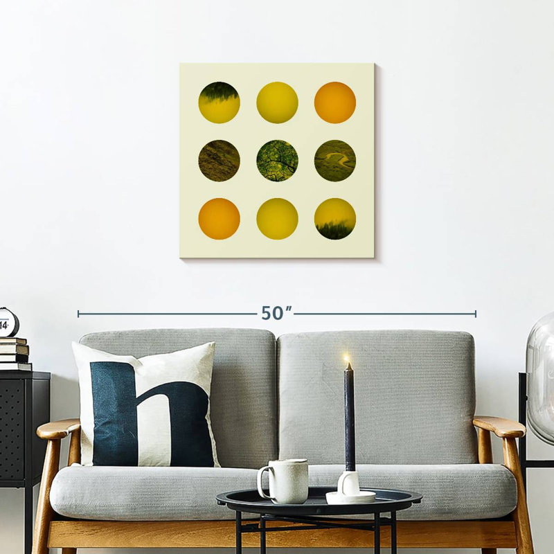 Avery Earth Dot Pattern, 24" H x 24" W