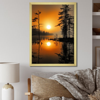 Bathulda " Lake Misty Morning Reflections II "