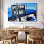 It's Time To Ski 3 - Pièces sur toile-98562179