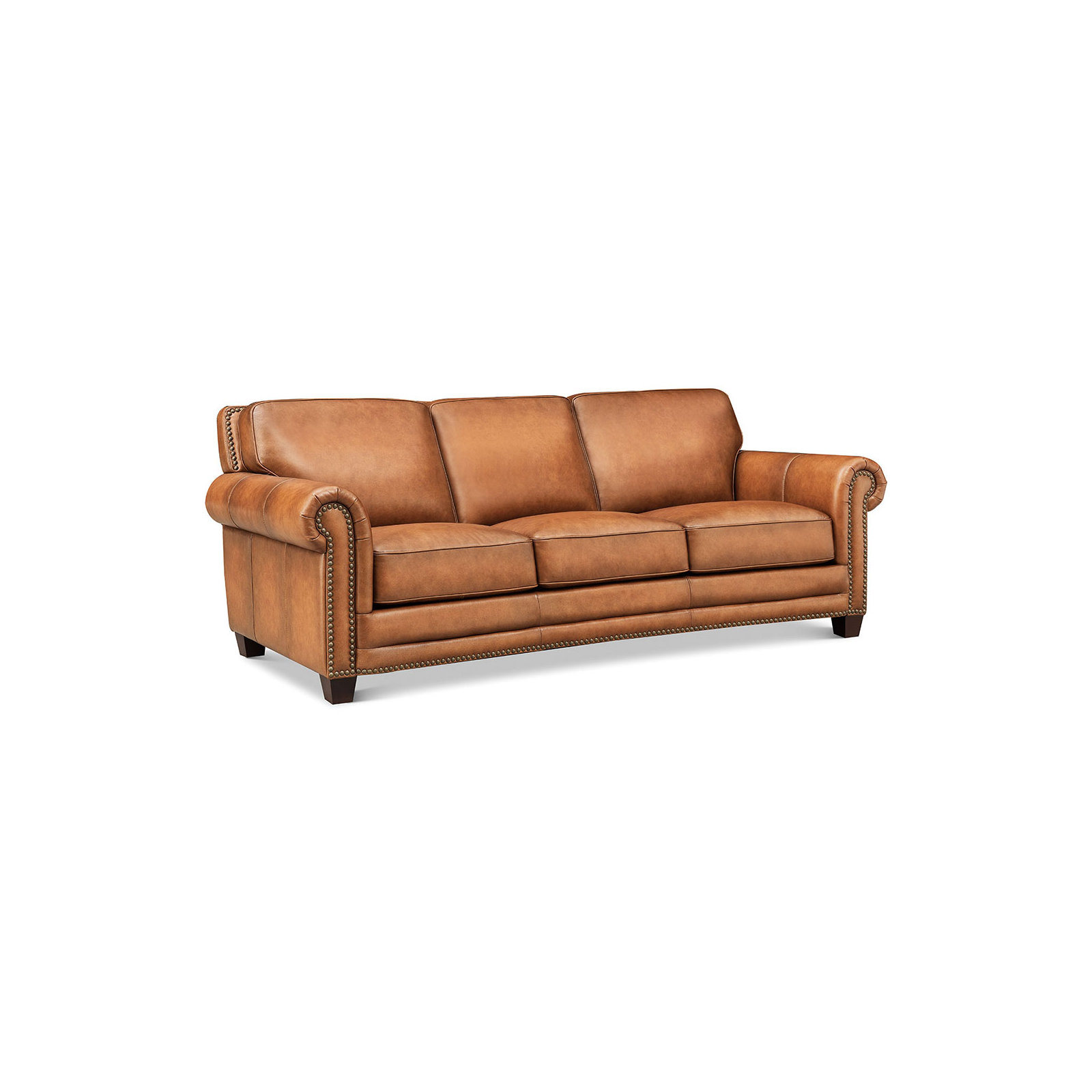 Cimmaron Top Grain Leather Sofa Couch