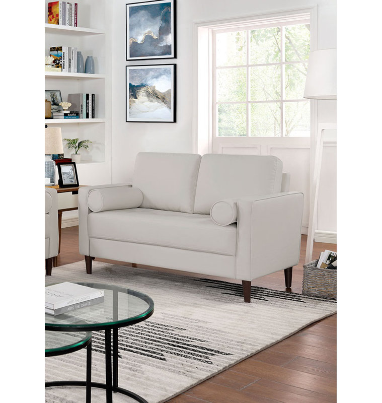 Nathasja Upholstered 52.62'' Reception Loveseat