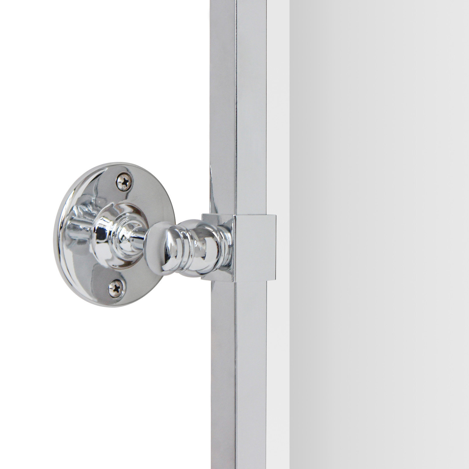 Pivot Accent Mirror, Chrome, 24" x 35"