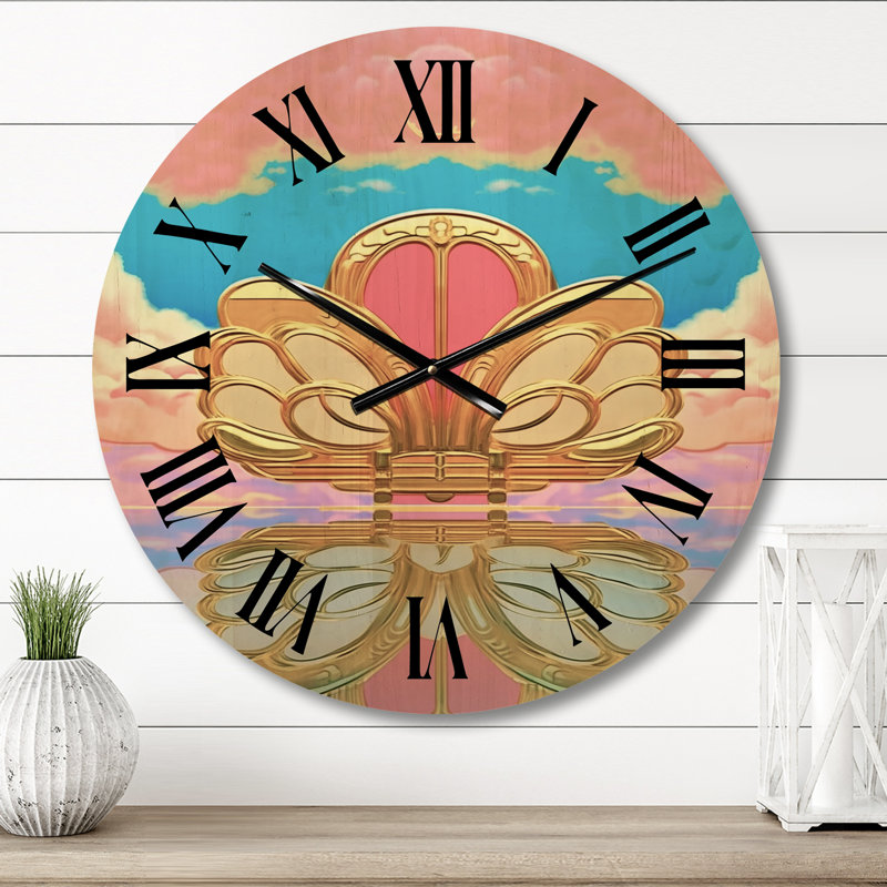 Horloge murale Art Nouveau, Petit
