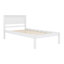 Base de lit plateforme en bois avec tête de lit, pied de lit et lattes en bois-2050509071-2050509069