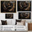 Noir et rose doré I - Art mural rose-854390638-854390625
