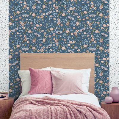 Whimsical Meadow Wallpaper