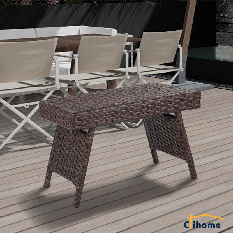 Rectangular Yes Outdoor Coffee Table , 23.5 " W 16 " D