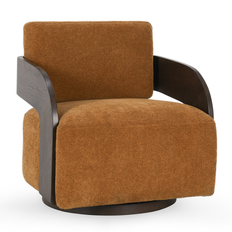 Fauteuil d'appoint pivotant Saffi