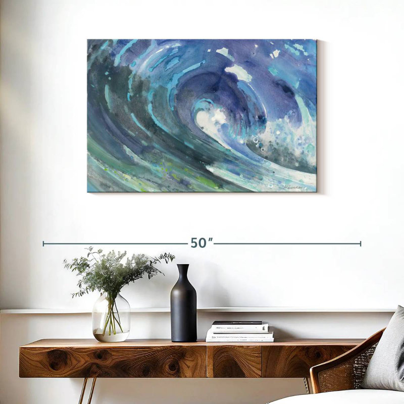 Senne Wave Curl, 24" H x 36" W