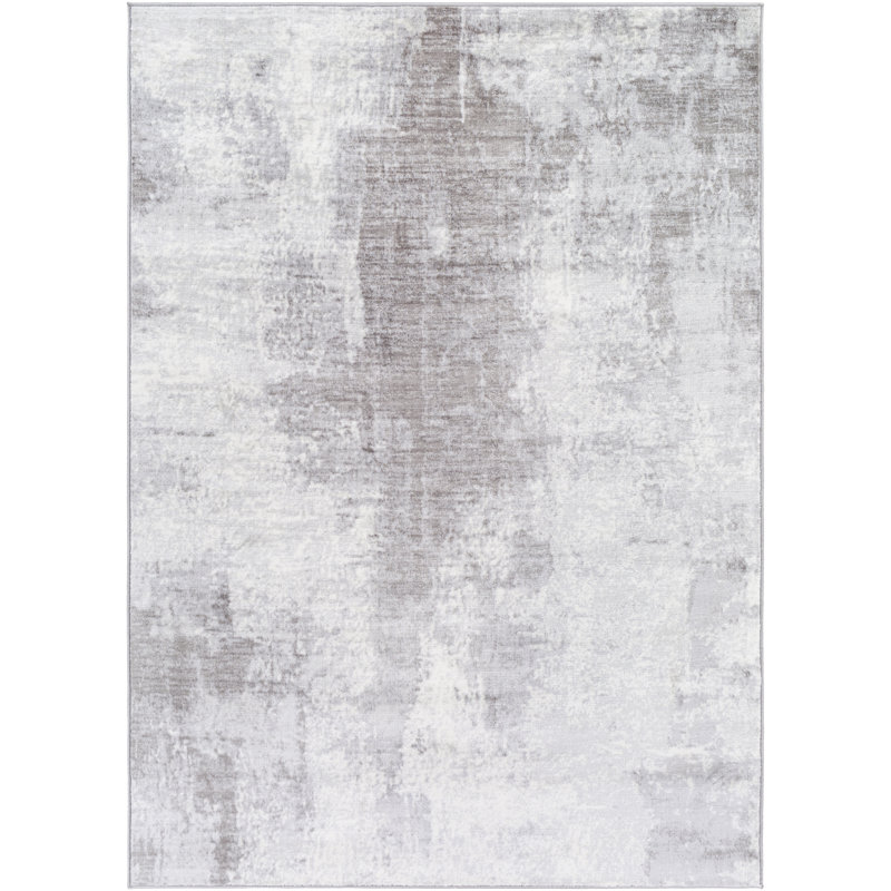 Tapis gris / taupe Cornwell, Rectangle 5 pi 3 po x 7 pi 3 po