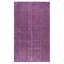 Tapis de salon lilas mauve fait à la main 5,3 x 8,8 pi Turquie