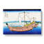 The Kazusa Sea Route by Katsushika Hokusai - Wrapped Canvas Painting-55358615