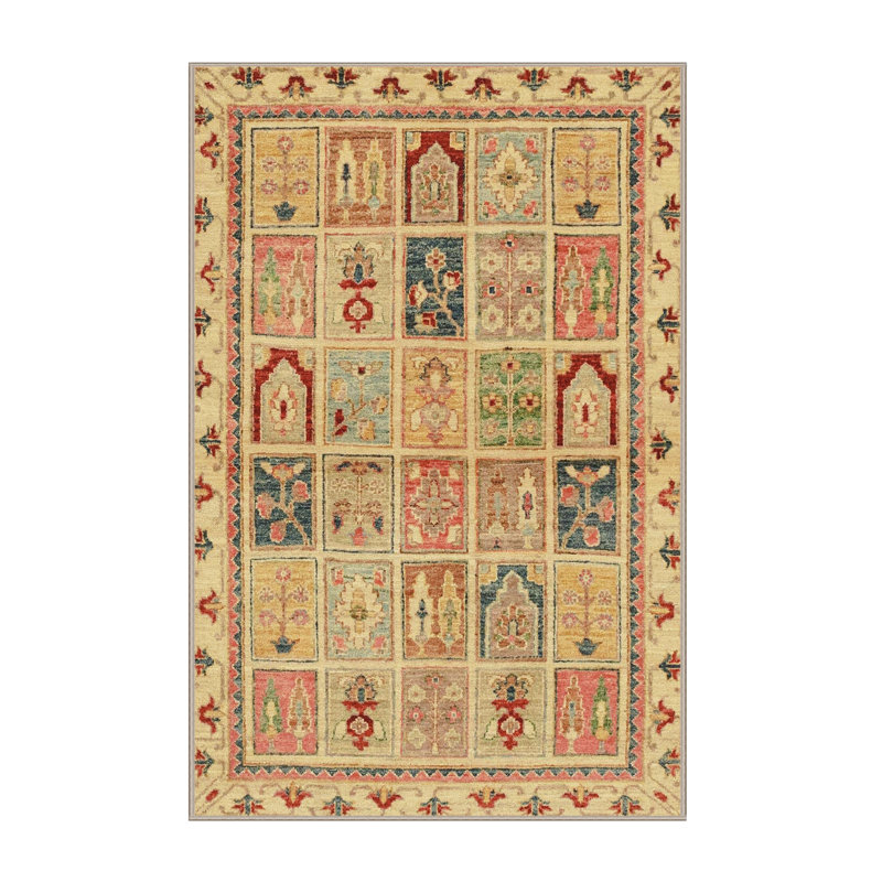 Abstract Indoor Rug, Rectangle 5' x 7'