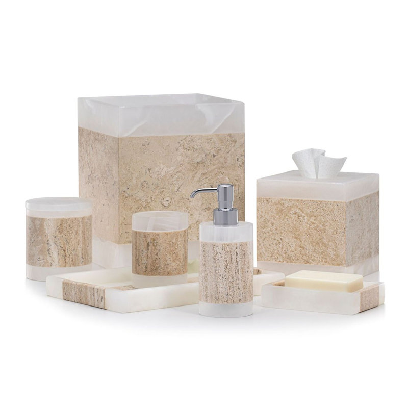 Onix Sand Bathroom Tray