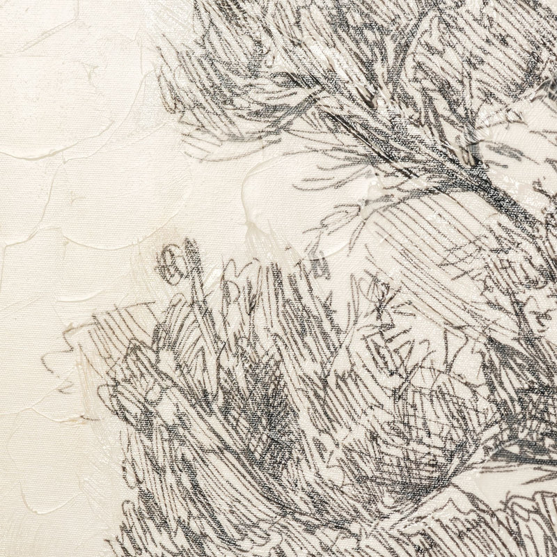 «Pacific North West Tree S Croquis III» par Melissa Wang, H 44 po x l 20 po x P 1,5 po