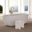 Eleganza 63.12'' L Freestanding Soaking Bathtub-63917718
