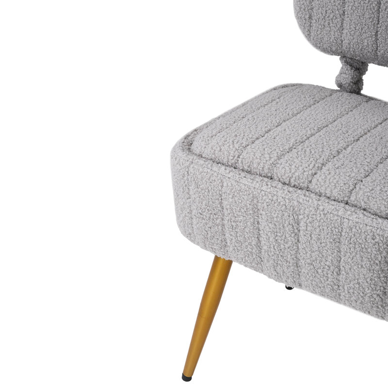 Wood Accent Stool, Pink