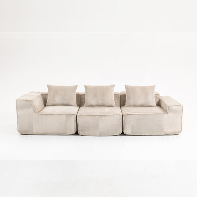 Canapé modulaire à compression multi-personnes pouvant être librement