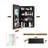 Ahn Bathroom Medicine Cabinet with Mirror, Recessed or Surface Mount, Adjustable Shelves & Behind Door Storage-1550125319