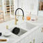 Diamond SILGRANIT 32" L x 19.36" W Double Basin Undermount Kitchen Sink-4614190