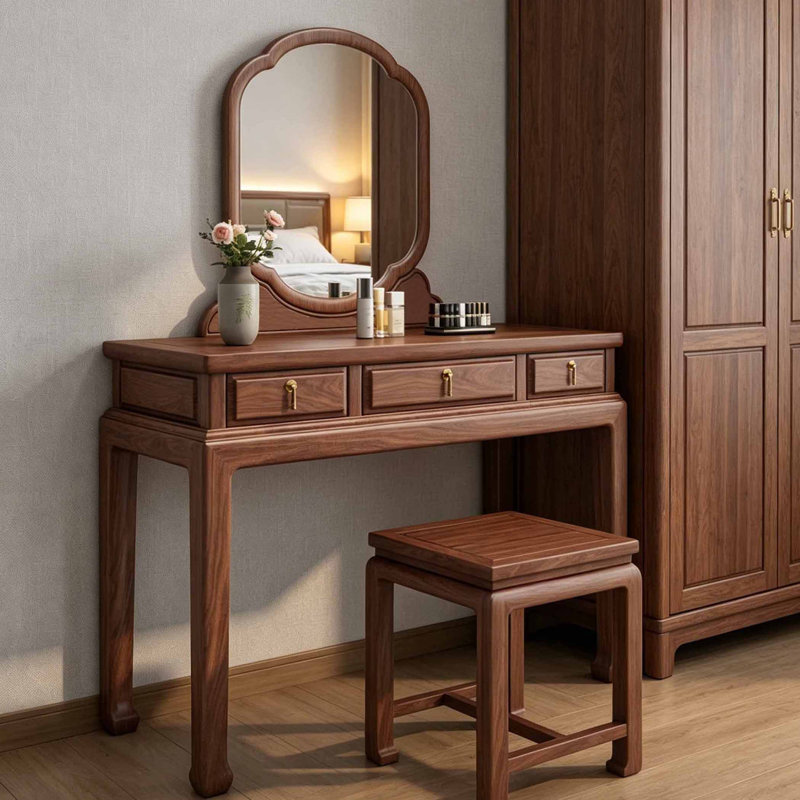 Coiffeuse avec rangement de style chinois