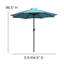 Table carrée en acier avec 4 chaises empilables en teck Agit-1908681006-1908681004