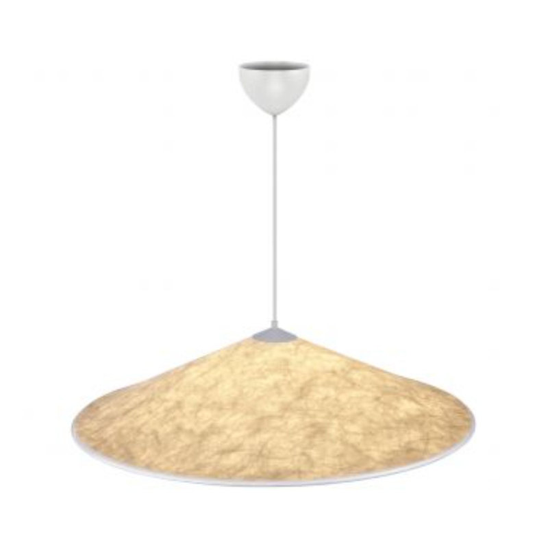 1 - Light White Cone Pendant